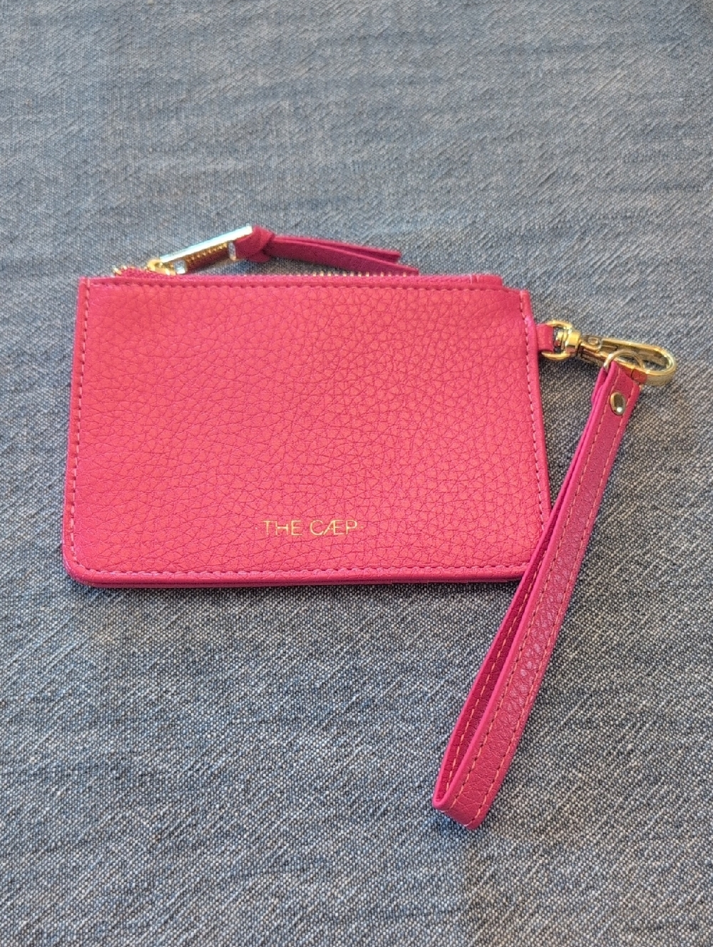 The Caep Pink Wristlet Cardholder